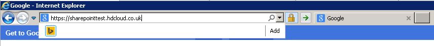 Sharepoint address